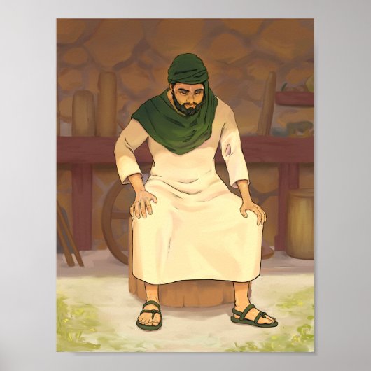 St. Joseph Resting Poster (Voorkant)