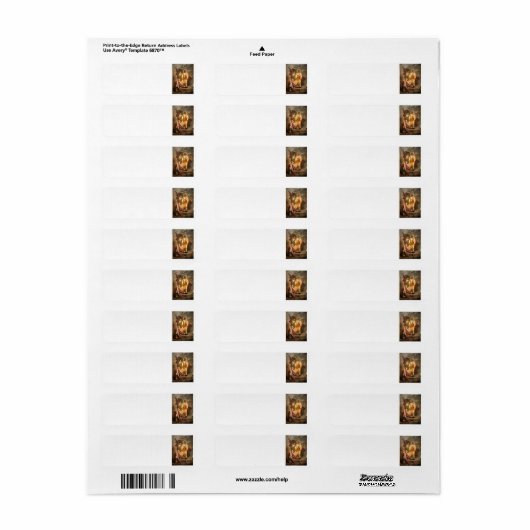 St Joseph Return Address Label (Full Sheet)