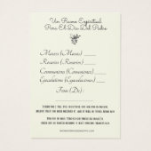 St. Joseph Spiritueel Bouquet Spaans Engels Visitekaartje (Achterkant)