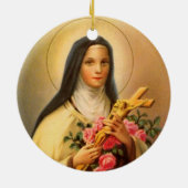 St. Joseph/St. Therese Double Sided Ornament (Achterkant)