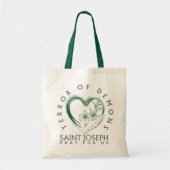 St. Joseph Terror van demonen Tote Bag (Voorkant)