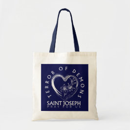 St. Joseph Terror van demonen Tote Bag