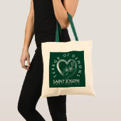 St. Joseph Terror van demonen Tote Bag (Voorkant (product))