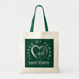St. Joseph Terror van demonen Tote Bag