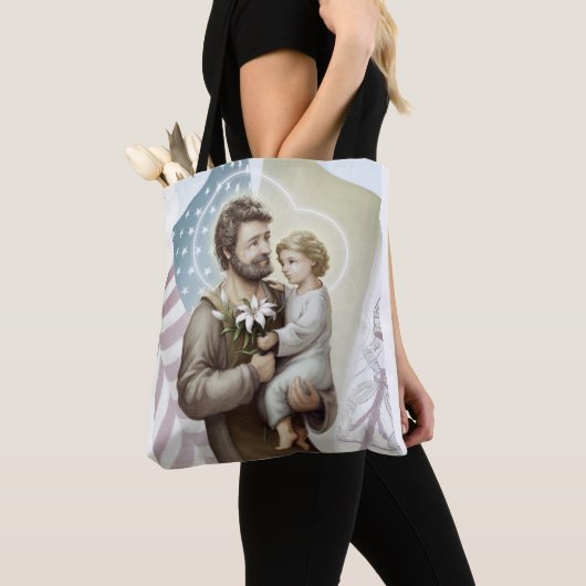 St. Joseph the Protector Tote Bag (Dichtbij)