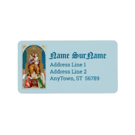 St. Joseph, Toddler CC, Angels met Vaticaanmodel Etiket