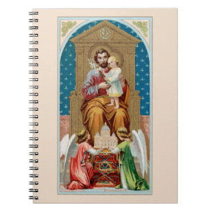 St. Joseph, Toddler CC, Angels met Vaticaanmodel Notitieboek