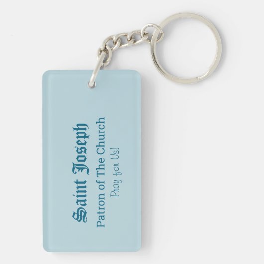 St. Joseph, Toddler CC, Angels met Vaticaanmodel Sleutelhanger (achterkant)