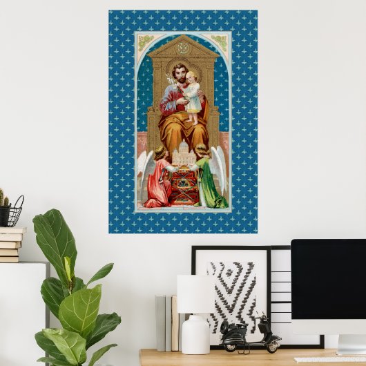 St Joseph, Toddler CC; Angels w/Vatican Model Poster (Thuiskantoor)
