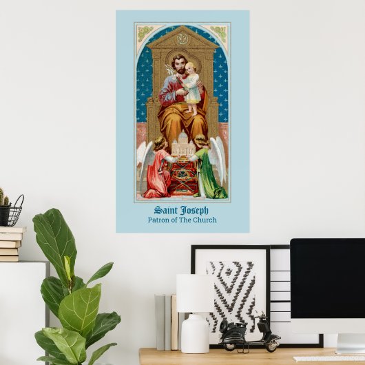 St Joseph, Toddler CC; Angels w/Vatican Model Poster (Thuiskantoor)