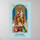 St Joseph, Toddler CC; Angels w/Vatican Model Poster (Voorkant)