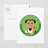 St. Joseph Vaz Briefkaart (Voorkant / Achterkant)