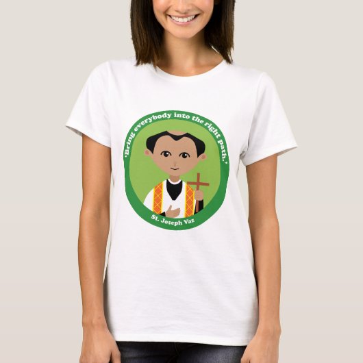 St. Joseph Vaz T-shirt (Voorkant)