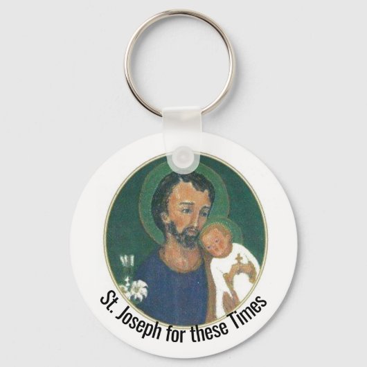 St Joseph voor deze Times Sleutelhanger (Voorkant)