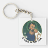St Joseph voor deze Times Sleutelhanger (voorkant)