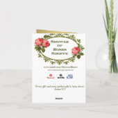 St. Joseph Wenskaart Religieus Feest Kaart (Achterkant)