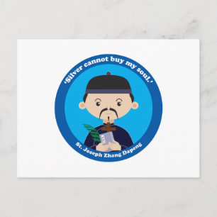 St. Joseph Zhang Dapeng Briefkaart
