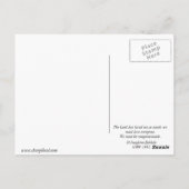 St Josephine Bakhita Briefkaart (Achterkant)