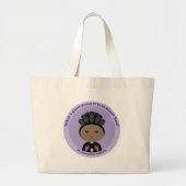 St. Josephine Bakhita Grote Tote Bag (Voorkant)
