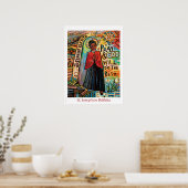 St. Josephine Bakhita katholiek Classroom poster (Keuken)