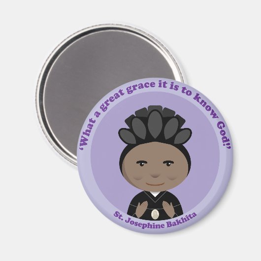 St. Josephine Bakhita Magneet (Voorkant / Achterkant)