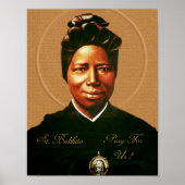 St. Josephine Bakhita. Poster (Voorkant)