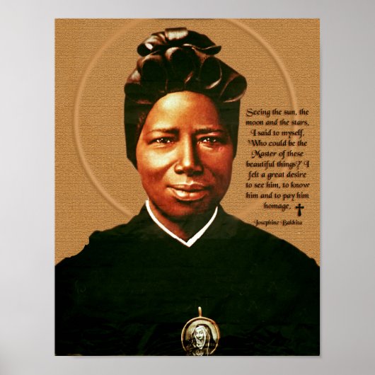 St Josephine Bakhita Poster (Voorkant)