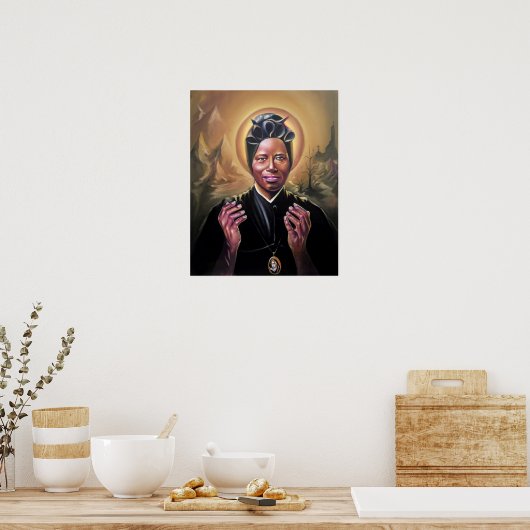St. Josephine Bakhita Print (Keuken)