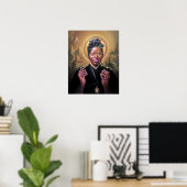 St. Josephine Bakhita Print (Thuiskantoor)