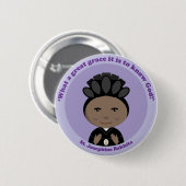St. Josephine Bakhita Ronde Button 5,7 Cm (Voorkant /achterkant)