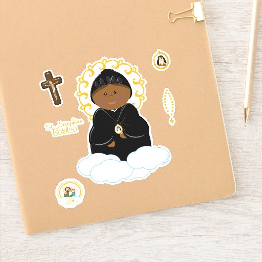 St. Josephine Bakhita Sticker (Notitieboek)