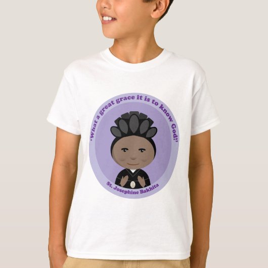 St. Josephine Bakhita T-shirt (Voorkant)