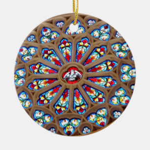 St. Joseph's Cathedraal - Glas in lood Window Keramisch Ornament