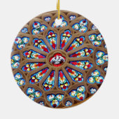St. Joseph's Cathedraal - Glas in lood Window Keramisch Ornament (Achterkant)