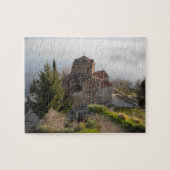 St. Jovan Church op het meer van Ohrid Legpuzzel (Horizontaal)