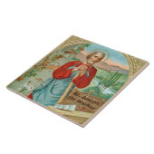 St. Jozef de Werker (BK 31) Tegeltje (Zijkant)