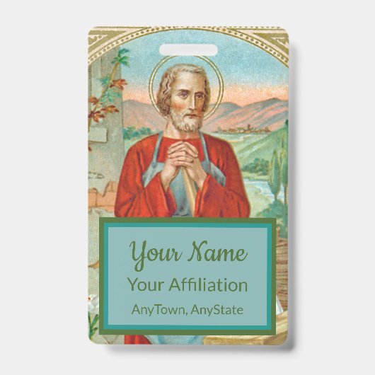 St. Jozef de Werknemer (BK 31) Badge (Voorzijde)