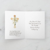 St. Jozef Jezus Katholieke Religieuze Paus Pius IX Feestdagen Kaart (Binnen)