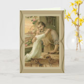 St. Jozef & Kind Jezus VADERDAG Kaart (Gele Bloem)
