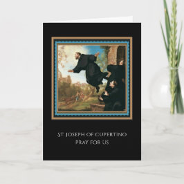 St. Jozef van Cupertino Katholiek Gebed Kaart