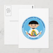 St. Juan Diego Briefkaart (Voorkant / Achterkant)