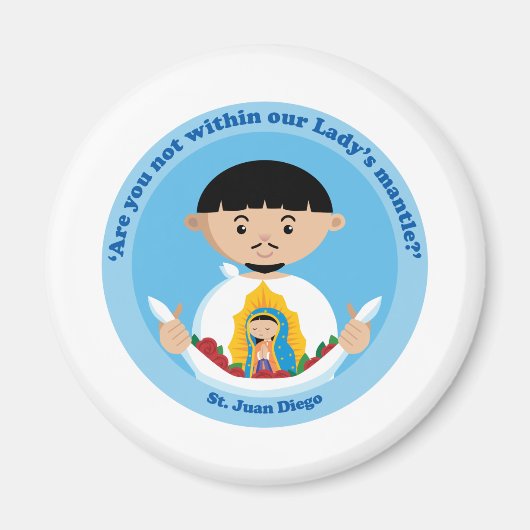 St. Juan Diego Magneet (Voorkant)