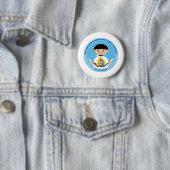 St. Juan Diego Ronde Button 5,7 Cm (In situ)