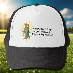St. Judas Taddeüs, aangeroepen voor moeilijke golf Trucker Pet