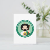 St. Jude de Apostle Briefkaart (Staand voorkant)