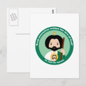 St. Jude de Apostle Briefkaart (Voorkant / Achterkant)