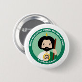 St. Jude de Apostle Ronde Button 5,7 Cm (Voorkant /achterkant)