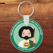 St. Jude de Apostle Sleutelhanger (Voorkant)