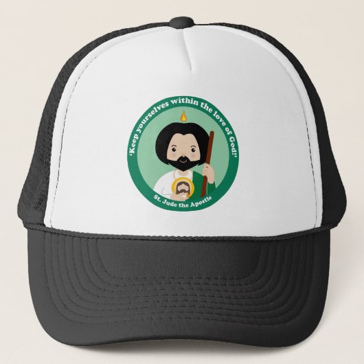 St. Jude de Apostle Trucker Pet (Voorkant)