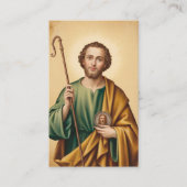 St. Jude Foto Gebedskaart voor ziekte Visitekaartje (Voorkant)